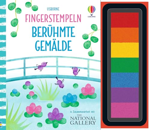 Fingerstempeln: Berühmte Gemälde: mit 7 Stempelfarben – kreative Beschäftigung rund um Kunstwerke – ab 6 Jahren Fingerstempeln: Berühmte Gemälde: mit 7 Stempelfarben – kreative Beschäftigung rund um Kunstwerke – ab 6 Jahren von Usborne Publishing