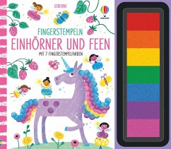Fingerstempeln: Einhörner und Feen von Usborne Verlag