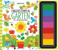 Fingerstempeln: Garten von Usborne Verlag