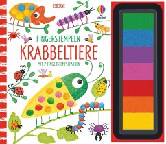 Fingerstempeln: Krabbeltiere von Usborne Verlag
