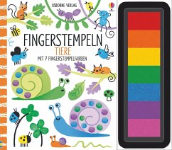 Fingerstempeln: Tiere von Usborne Verlag
