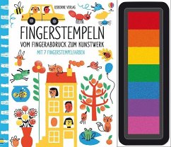 Fingerstempeln: Vom Fingerabdruck zum Kunstwerk von Usborne Verlag