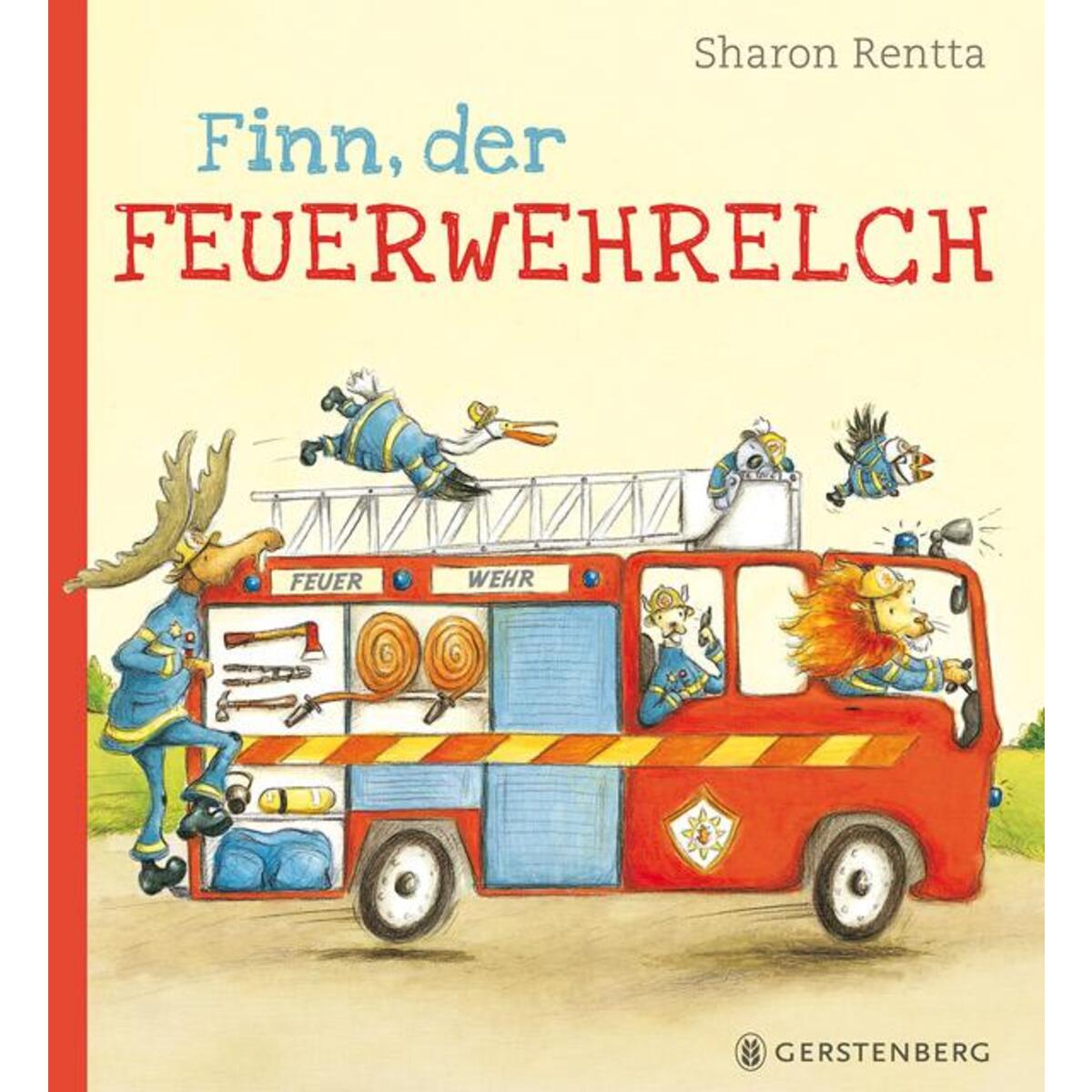 Finn, der Feuerwehrelch von Gerstenberg Verlag