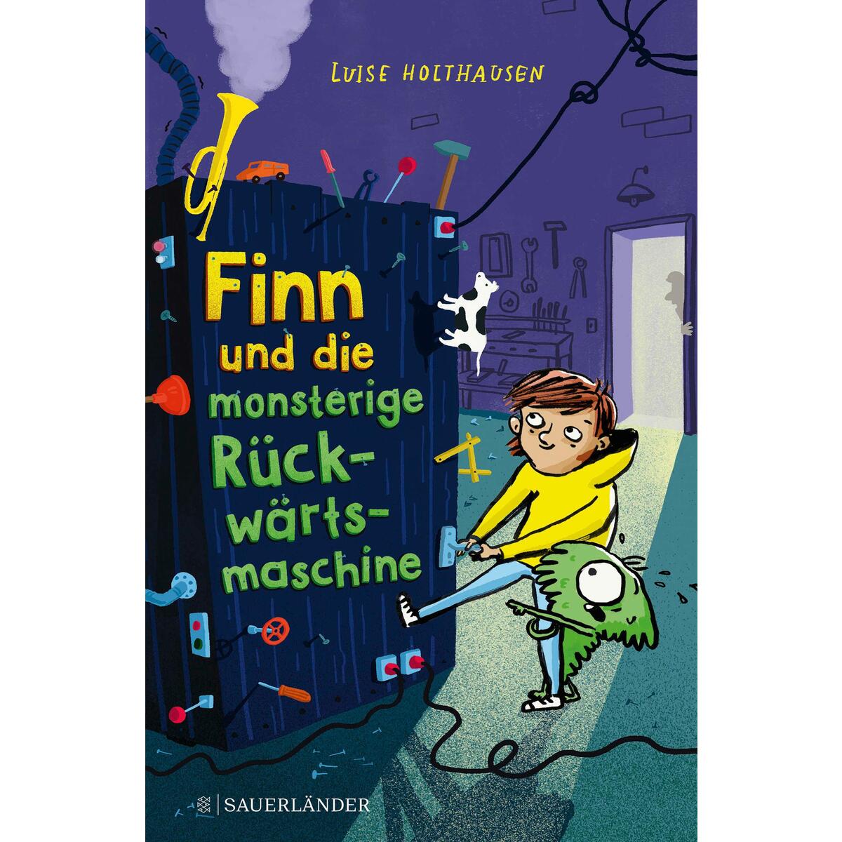 Finn und die monsterige Rückwärtsmaschine von FISCHER Sauerländer