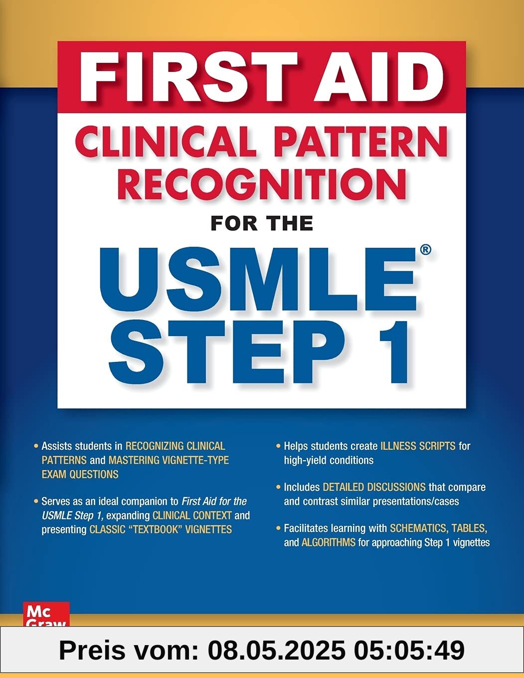 First Aid Clinical Pattern Recognition for the USMLE Step 1