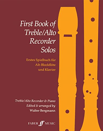 First Book of Treble/Alto Recorder Solos