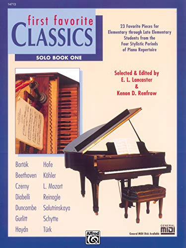 First Favorite Classics, Bk 1: Solo von Alfred Music