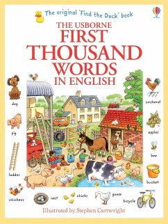 First Thousand Words in English von Usborne Publishing