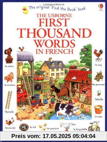 First Thousand Words in French (Usborne First Thousand Words)