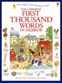 First Thousand Words in Hebrew von Usborne Publishing