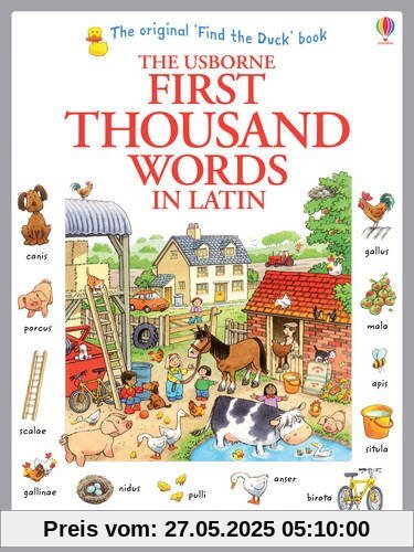 First Thousand Words in Latin First Thousand Words in Latin