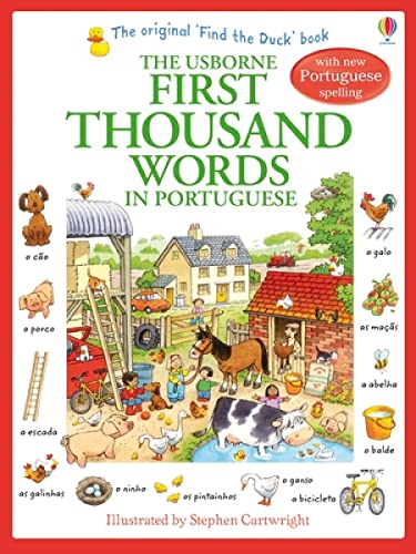 First Thousand Words in Portuguese (Usborne First Thousand Words)