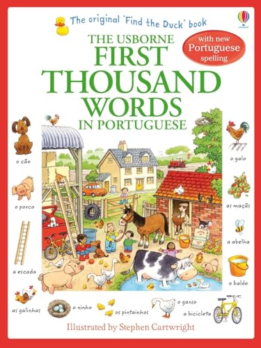 First Thousand Words in Portuguese (Usborne First Thousand Words)