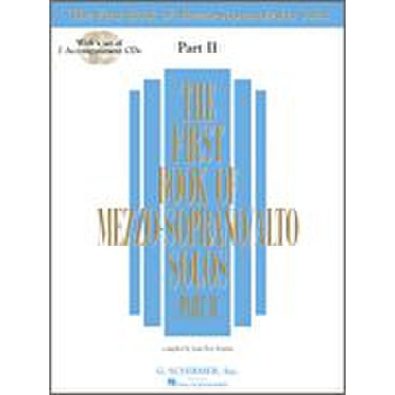 First book of Mezzosoprano / Alto solos 2
