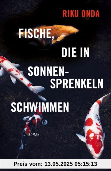 Fische, die in Sonnensprenkeln schwimmen