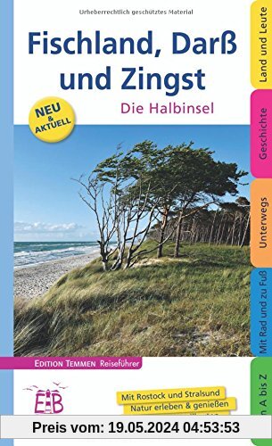 Fischland, Darß und Zingst: Die Halbinsel. Edition Temmen Reiseführer