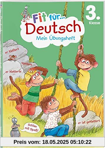 Fit für Deutsch 3. Klasse. Mein Übungsheft: Rechtschreibung, Texte schreiben und Grammatik wiederholen und üben. Am Lehrplan orientiert. Mit Lösungsheft und Stickerbogen (Fit für die Schule 3. Klasse) Fit für Deutsch 3. Klasse. Mein Übungsheft: Rechtschreibung, Texte schreiben und Grammatik wiederholen und üben. Am Lehrplan orientiert. Mit Lösungsheft und Stickerbogen (Fit für die Schule 3. Klasse)