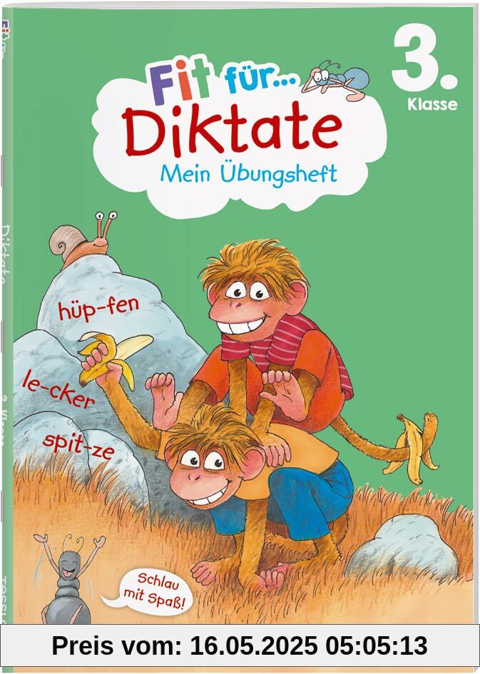 Fit für Diktate 3. Klasse. Mein Übungsheft: Genau hinhören und richtig schreiben (Fit für die Schule Mein Übungsheft)