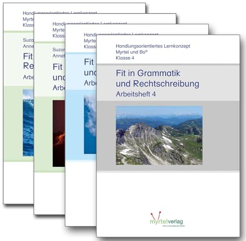 Sparpaket: Fit in Grammatik und Rechtschreibung: Myrtel und Bo Klasse 4 von Myrtel Verlag GmbH&Co.KG
