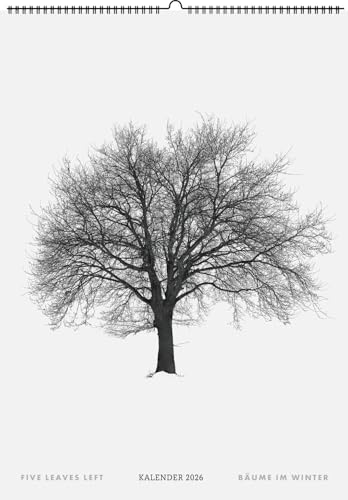 Five Leaves Left. Wandkalender 2026: Bäume im Winter von Favoritenpresse