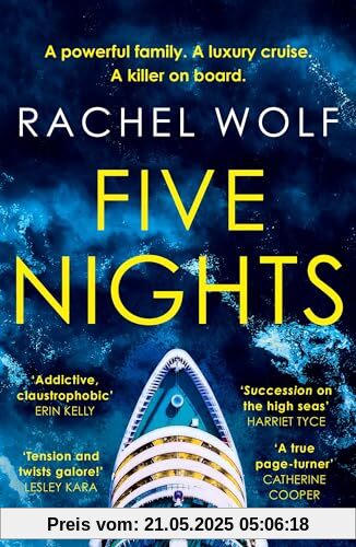 Five Nights: The glamorous, escapist, must-read psychological thriller - Agatha Christie meets Succession!