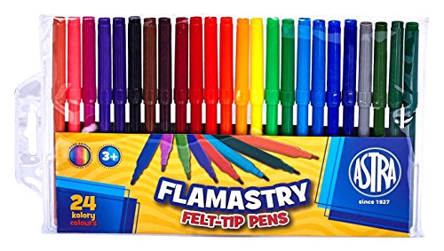 Flamastry 24 kolory von Astra