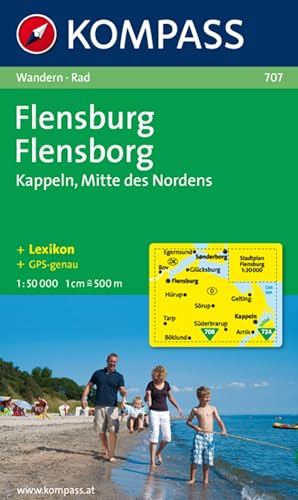 Flensburg - Kappeln, 1 : 50 000: Wandern / Rad