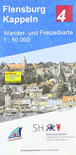 Wander- und Freizeitkarte Flensburg Kappeln: 1:50000