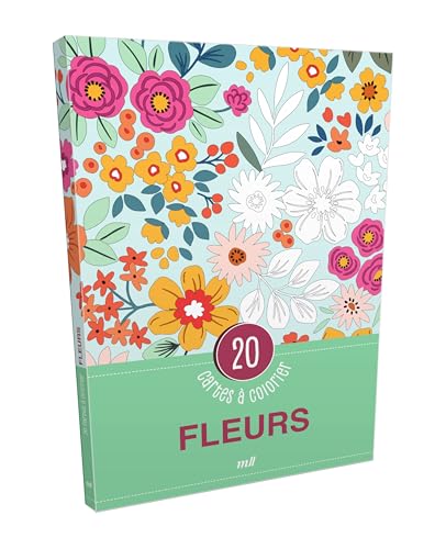 Fleurs - 20 cartes à colorier Fleurs - 20 cartes à colorier von MERCILESLIVRES