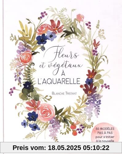 Fleurs et végétaux à l'aquarelle