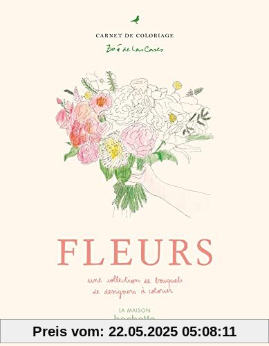Fleurs: Une collection de bouquets de designers à colorier