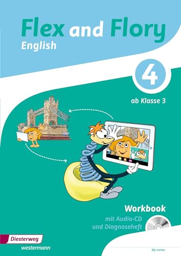 Flex and Flory 3-4 - Ausgabe 2018: Workbook 4 mit Schüler-Audio-CD und Diagnoseheft von Westermann Bildungsmedien Verlag GmbH