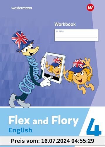 Flex and Flory 3-4 - Ausgabe 2023: Workbook 4 mit Diagnoseheft