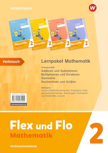 Flex und Flo - Ausgabe 2021: Lernpaket Mathematik 2 Verbrauchsmaterial