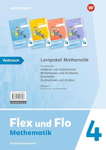 Flex und Flo - Ausgabe 2021: Lernpaket Mathematik 4 Verbrauchsmaterial von Westermann Schulbuchverlag