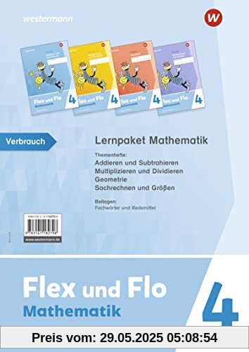Flex und Flo - Ausgabe 2021: Themenhefte 4 Paket Verbrauchsmaterial