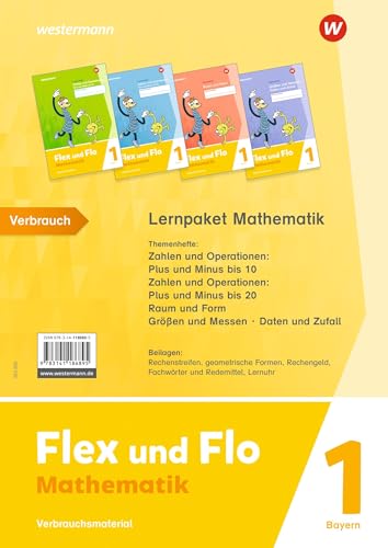 Flex und Flo - Ausgabe 2023 für Bayern: Lernpaket Mathematik 1 Verbrauchsmaterial