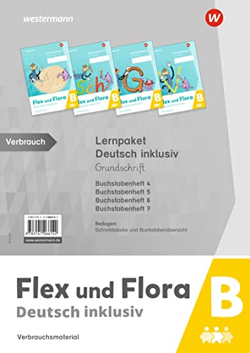 Flex und Flora - Deutsch inklusiv Ausgabe 2021: Lernpaket Deutsch inklusiv B (Grundschrift) von Westermann Bildungsmedien Verlag GmbH