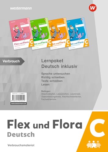 Flex und Flora - Deutsch inklusiv Ausgabe 2021: Lernpaket Deutsch inklusiv C