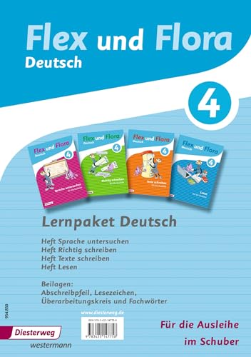 Flex und Flora Ausgabe für Rheinland-Pfalz: Rheinland-Pfalz Paket Deutsch 4 Themenhefte für die Ausleihe (Flex und Flora: Ausgabe 2013) von Westermann Bildungsmedien Verlag GmbH