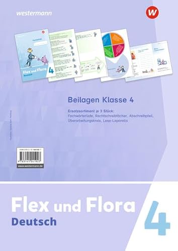 Flex und Flora - Ausgabe 2021: Ersatzsortiment Beilagen 4 (3er-Paket) (Druckschrift)