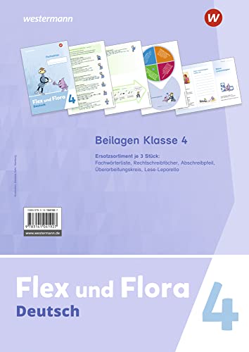 Flex und Flora - Ausgabe 2021: Ersatzsortiment Beilagen 4 (3er-Paket) (Druckschrift)