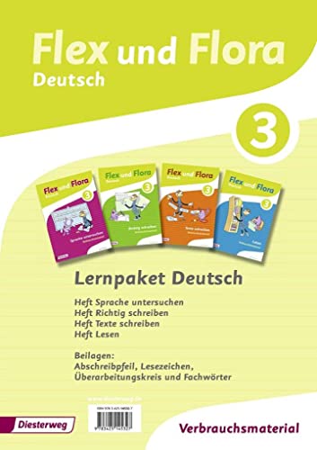 Flex und Flora - Ausgabe 2013: Paket Deutsch 3 von Diesterweg Moritz