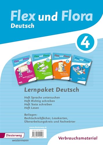 Flex und Flora: Paket Deutsch 4 (Flex und Flora: Ausgabe 2013)