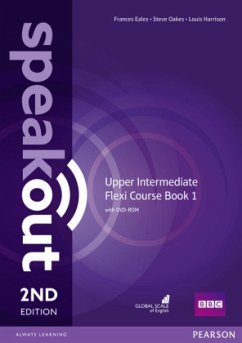 Flexi Course Book 1, w. DVD-ROM / Speakout Upper Intermediate 2nd edition von Pearson ELT