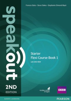 Flexi Coursebook 1, w. DVD-ROM / Speakout Starter 2nd edition von Pearson ELT