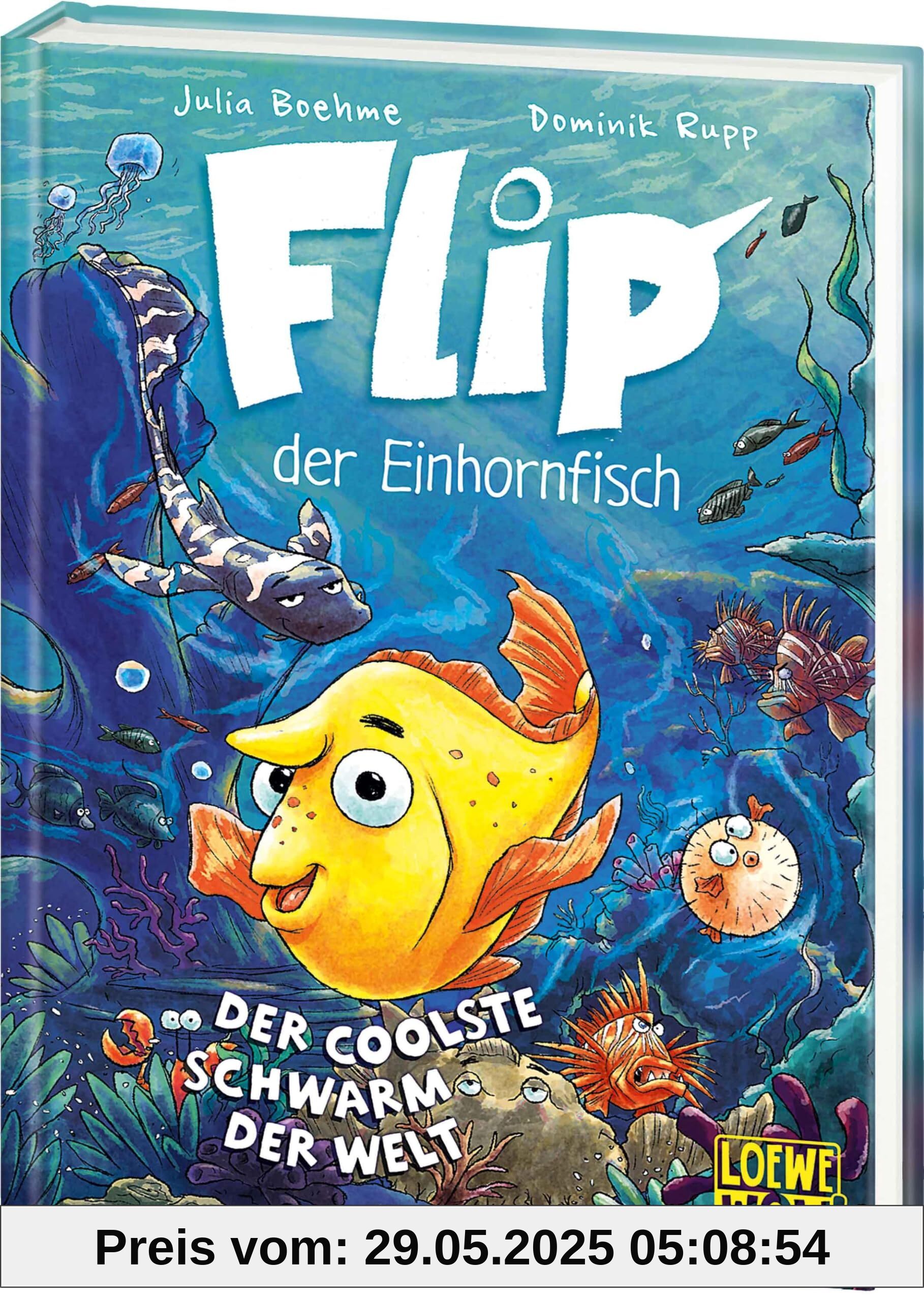 Flip, der Einhornfisch (Band 1) - Der coolste Schwarm der Welt: Tauche ab in Flips bunte Unterwasserwelt - bildstarker Lesespaß für Kinder ab 7 Jahren - Wow! Das will ich lesen!
