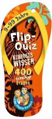 Flip-Quiz: Kurioses Wissen - 400 schräge Fragen auf 52 Karten von Ullmann Medien