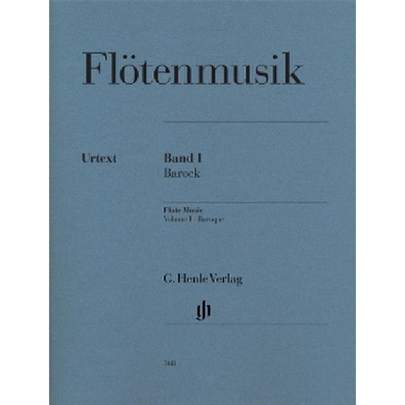 Flötenmusik 1 Barock Flötenmusik 1 Barock