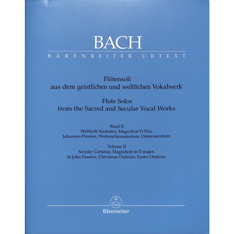 Flötensoli 2 aus dem geistlichen und weltlichen Vokalwerk Flötensoli 2 aus dem geistlichen und weltlichen Vokalwerk